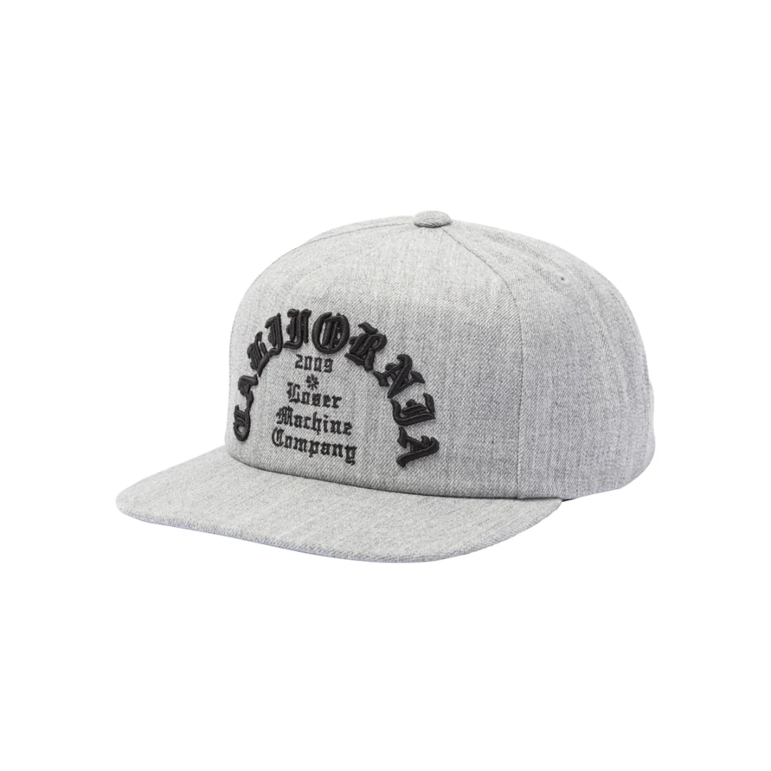 Loser Machine Men's Fantastic Snapback Hat - Heather Grey