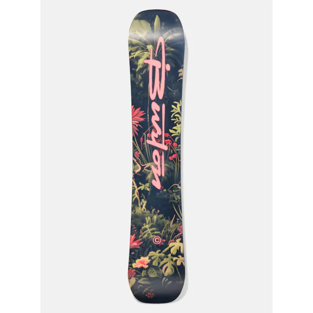 Burton Men's Custom Camber Snowboard - Jungle - Image 2