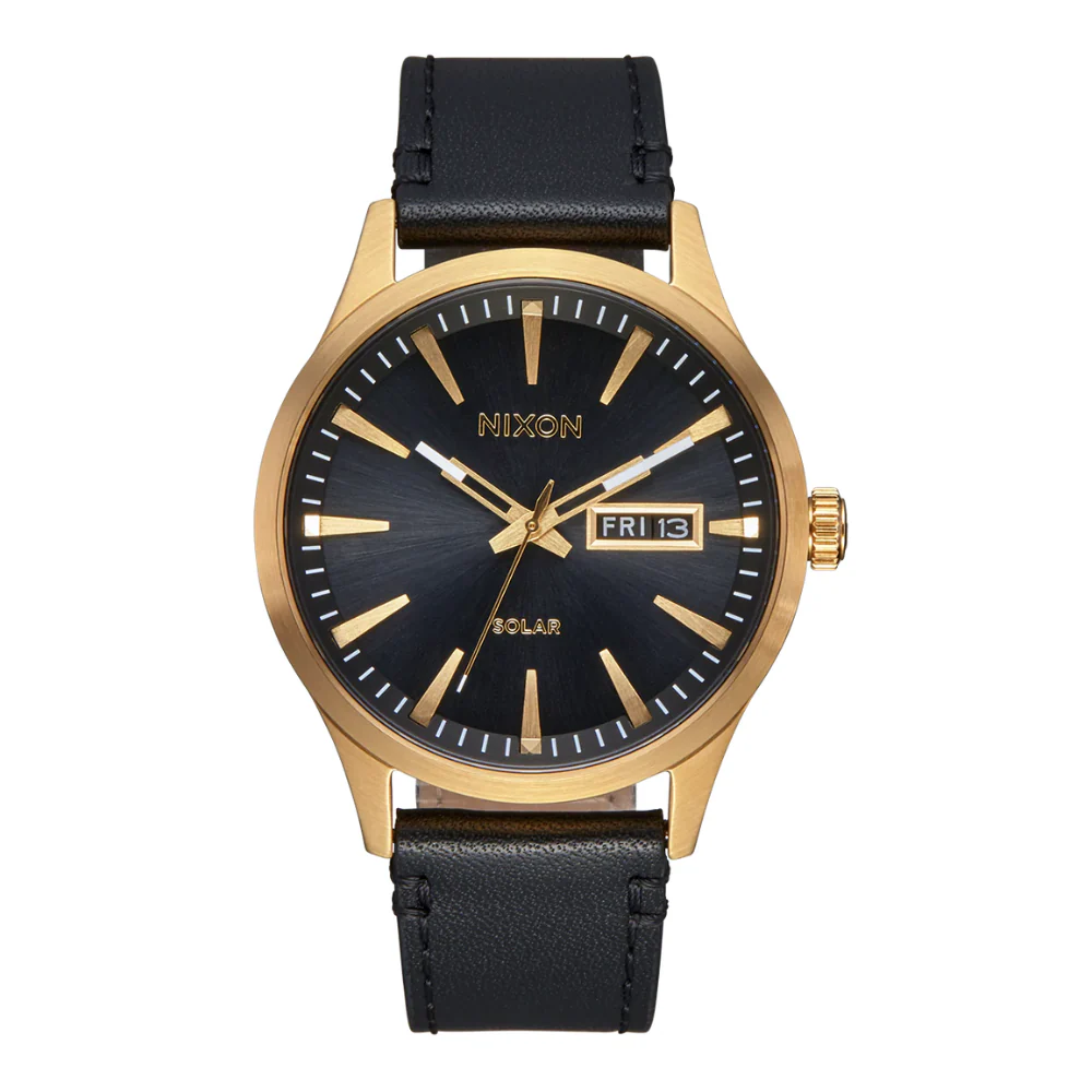 Nixon Men's Sentry Solar Leather - Image 3