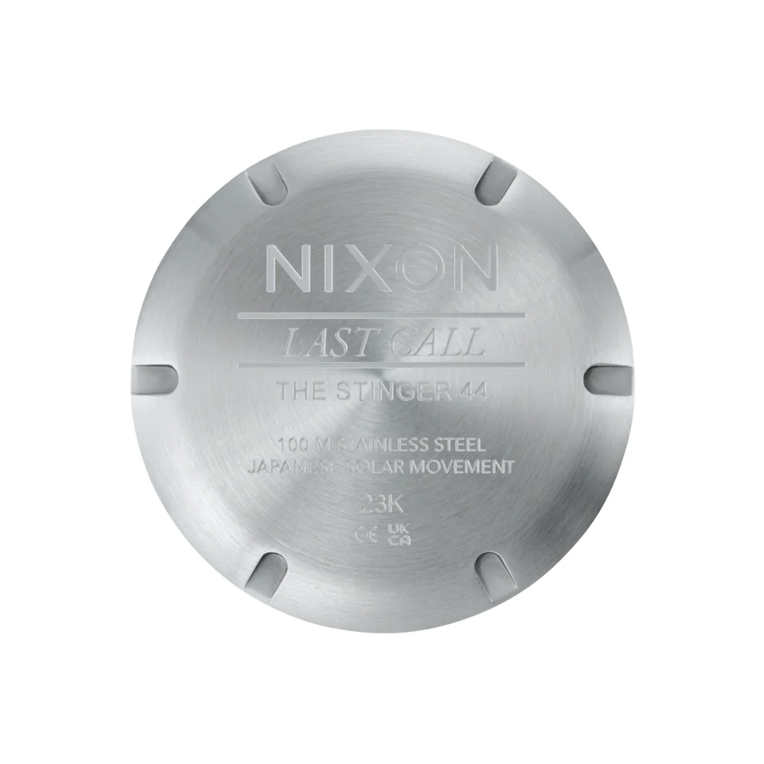 Nixon Men's Stinger 44 Watch - Silver/Blue/Black - Image 6