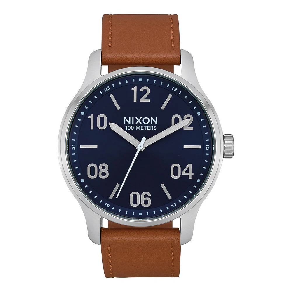 Nixon Patrol Mens Leather Watch - Image 7