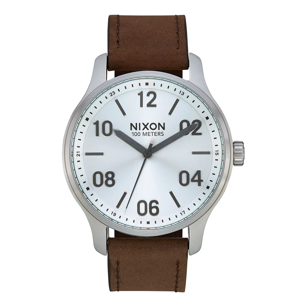 Nixon Patrol Mens Leather Watch - Image 9