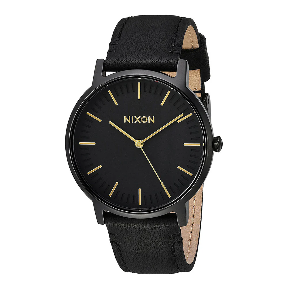Nixon Porter Mens Leather Watch - Image 10