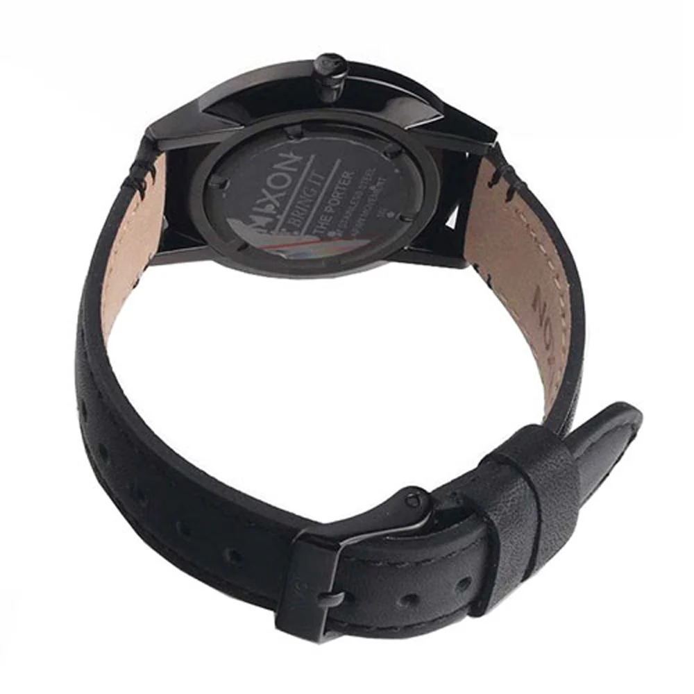 Nixon Porter Mens Leather Watch - Image 11