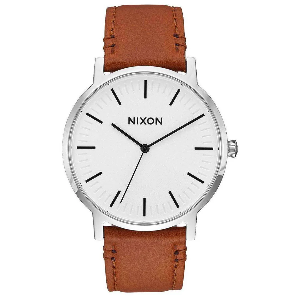 Nixon Porter Mens Leather Watch - Image 5