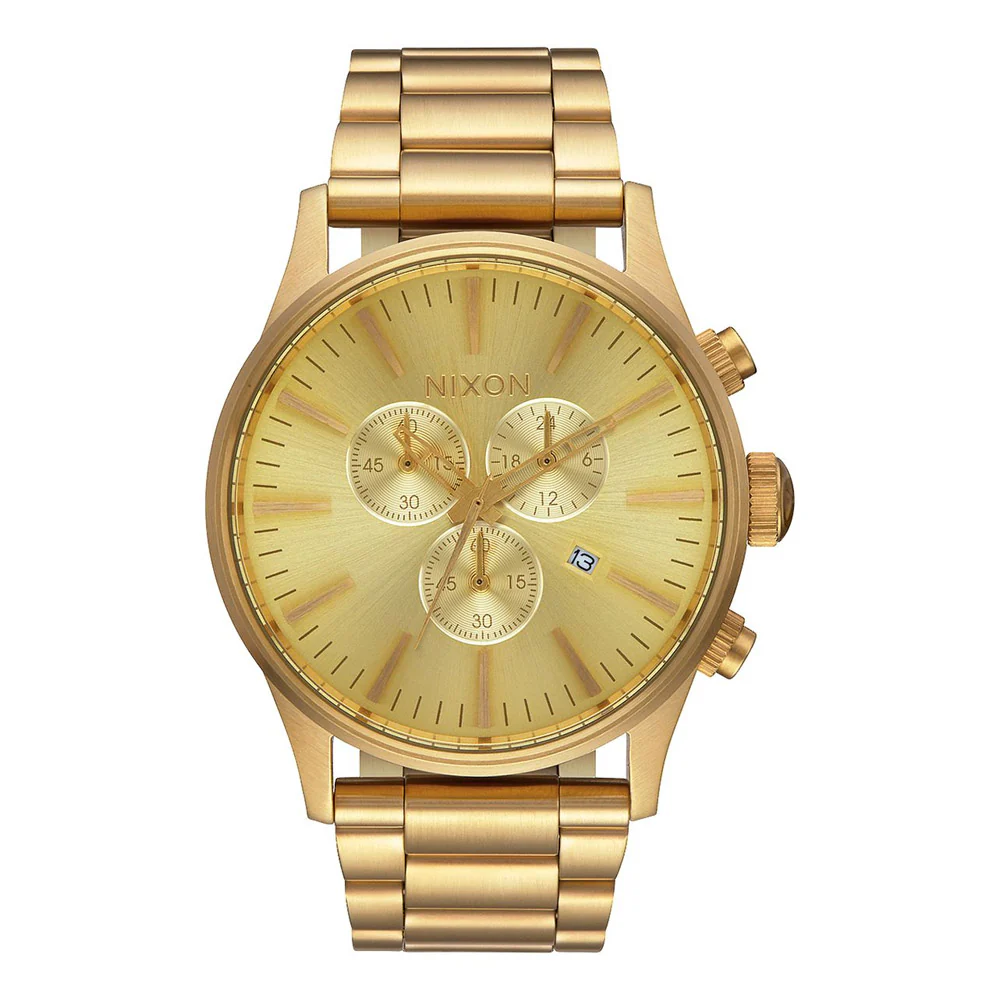 Nixon Sentry Chrono Mens Metal Strap Bands - Image 2