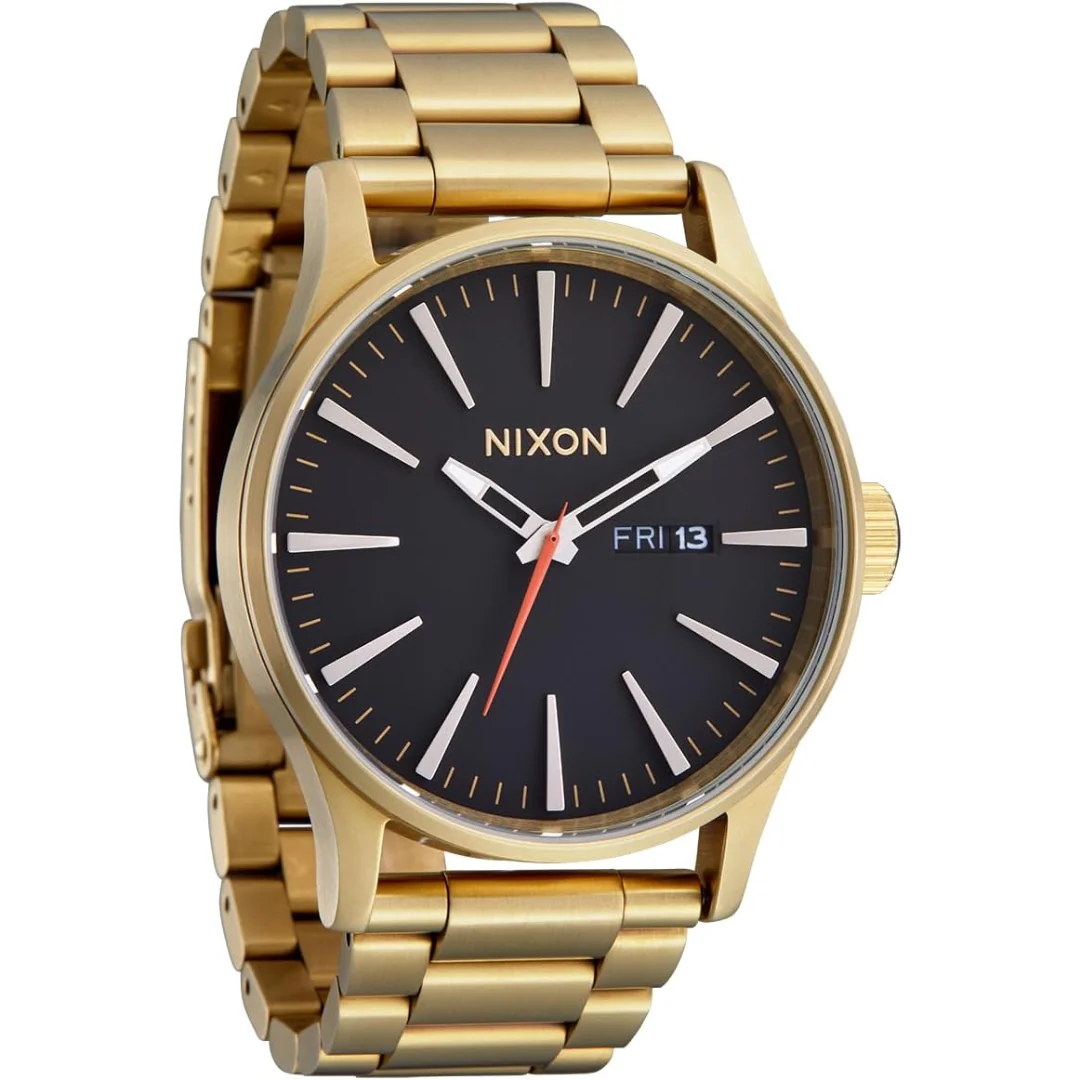 Nixon Sentry SS Mens Metal Bands Watches - Image 17