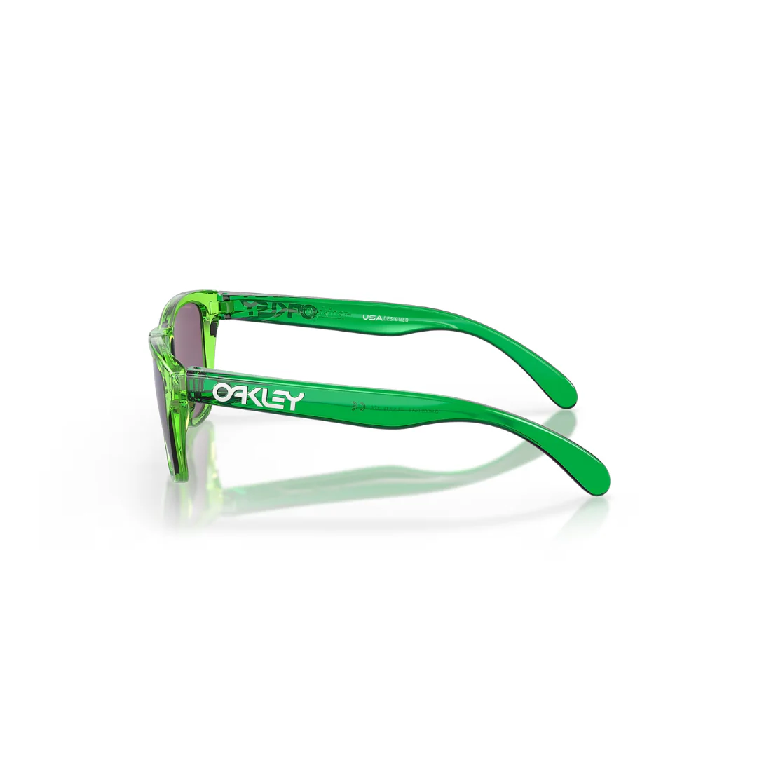 Oakley Frogskins XXS Youth Fit Sunglasses - PRIZM Jade, Acid Green - Image 3