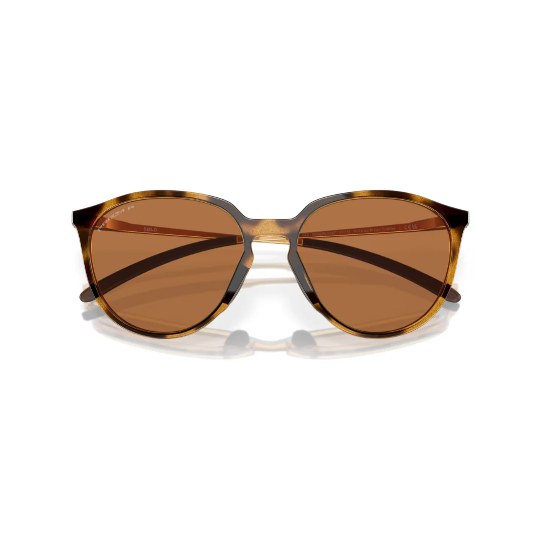Oakley Sunglasses Sielo - Prizm Bronze Polarized Lenses, Polished Brown Tortoise Frame - Image 5