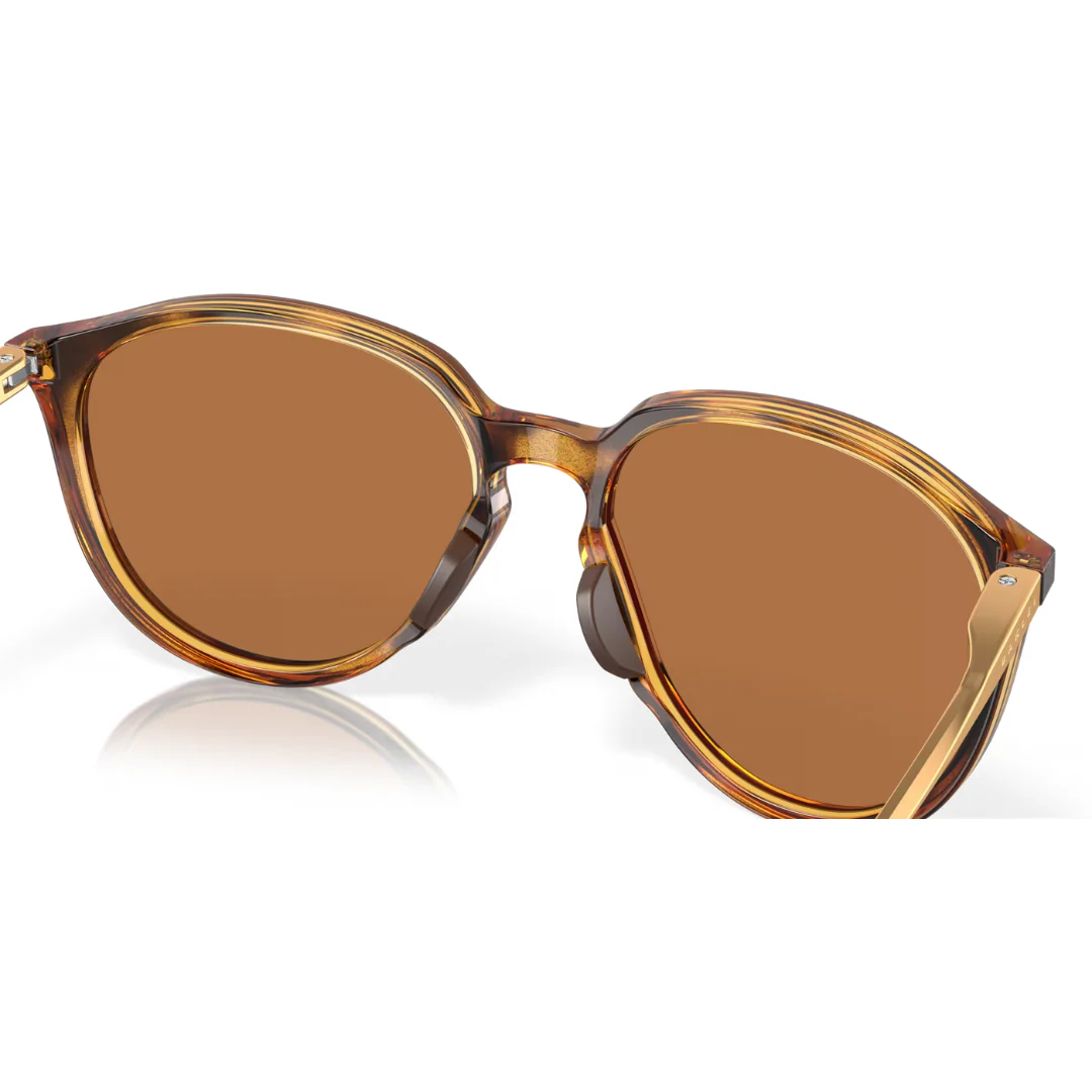 Oakley Sunglasses Sielo - Prizm Bronze Polarized Lenses, Polished Brown Tortoise Frame - Image 6