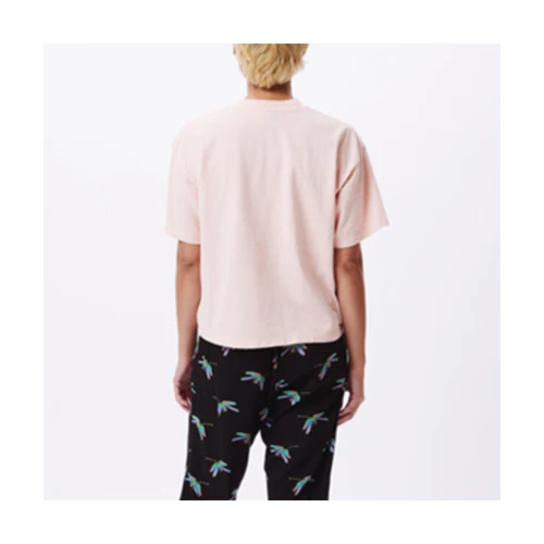 Obey Womens Flower Dance Custom Crop Tee - Image 2