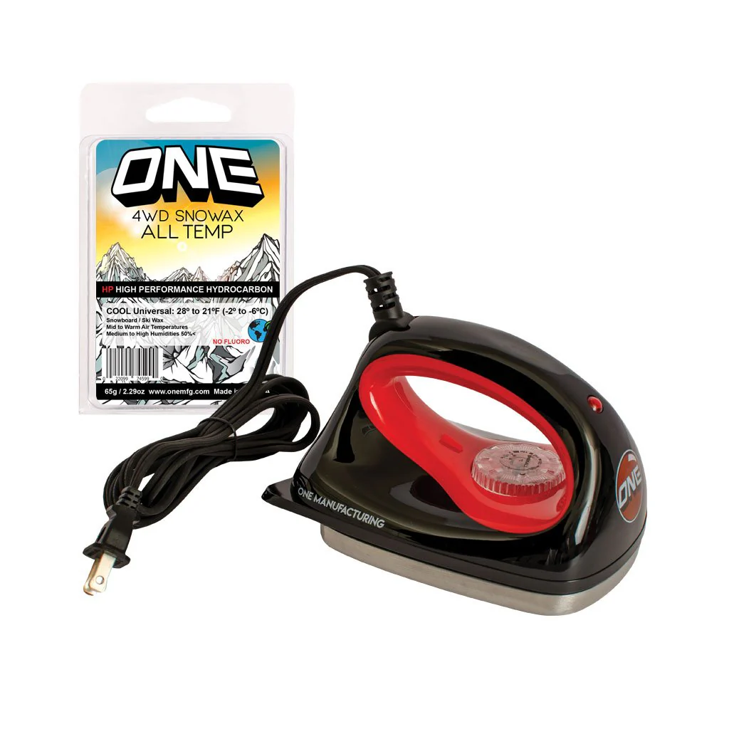 One Ball Jay Iron, Waxing Iron with F1 All Temp 65g Wax Included
