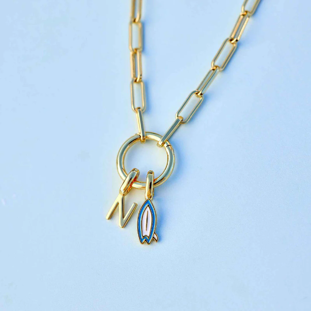 Pura Vida Harper Round Charm Chn Choker - Image 5