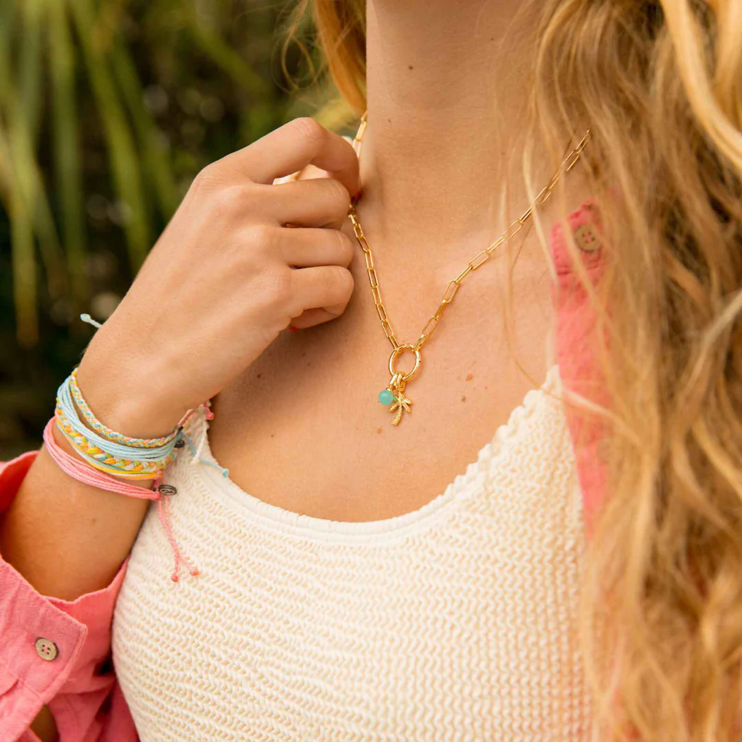 Pura Vida Harper Round Charm Chn Choker - Image 6