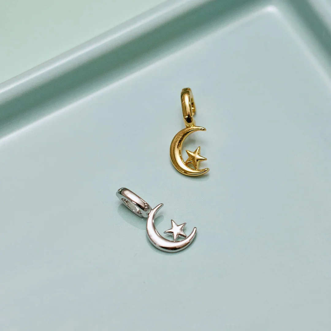 Pura Vida Harper Star And Moon Charm - Image 5