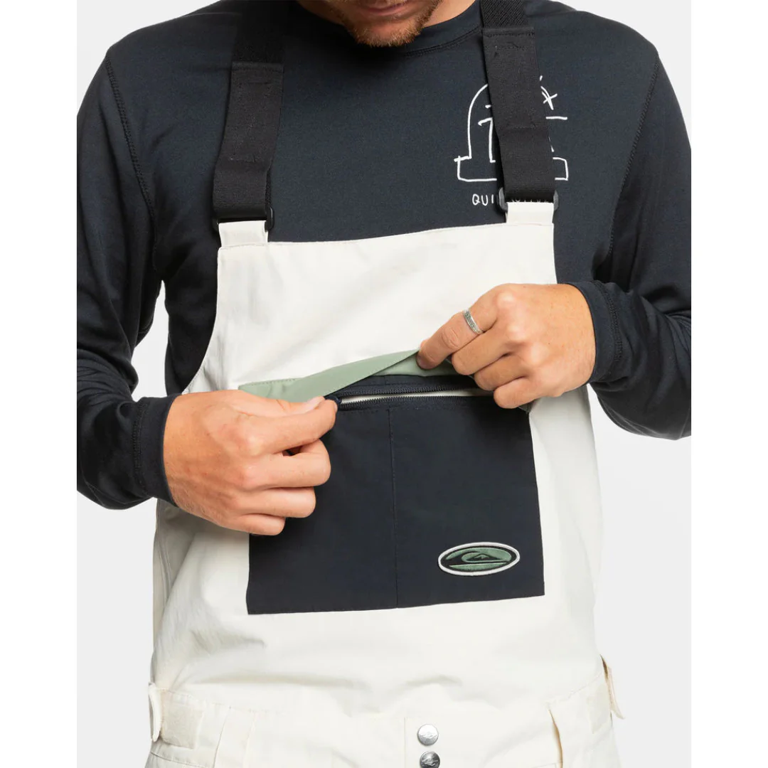 Quiksilver Men's Fly High Bib Snowpants - Image 10