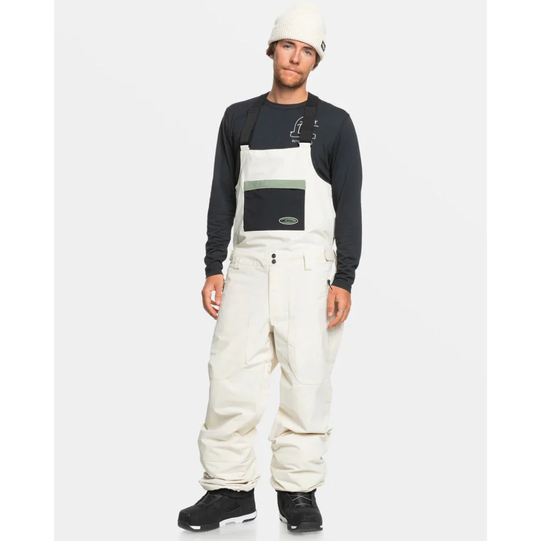 Quiksilver Men's Fly High Bib Snowpants - Image 4