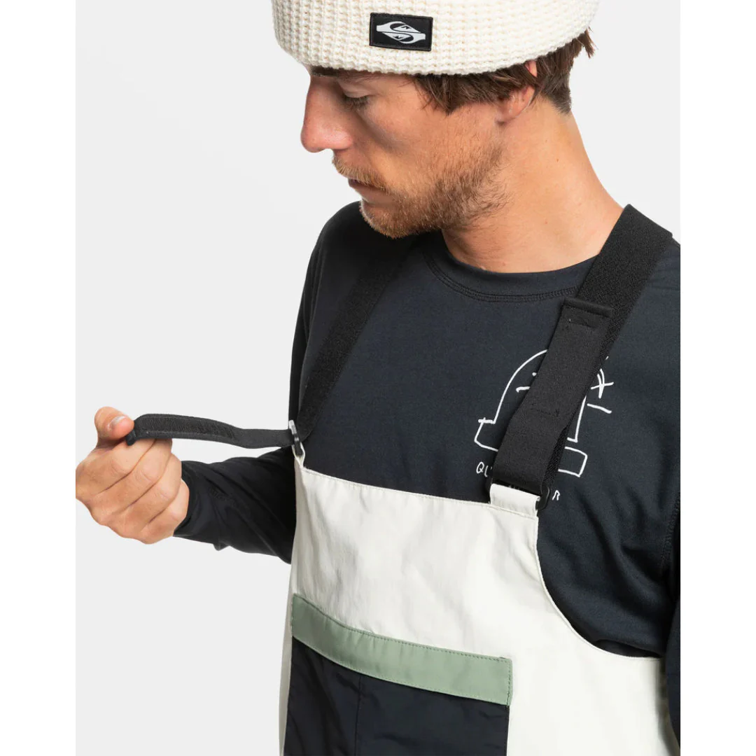 Quiksilver Men's Fly High Bib Snowpants - Image 9