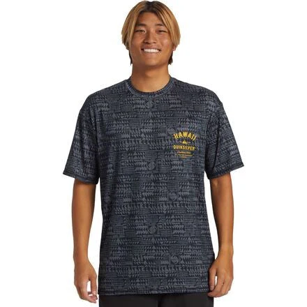 Quiksilver Men's Hi Multiply Surf Tee SS - Quarry - Image 2