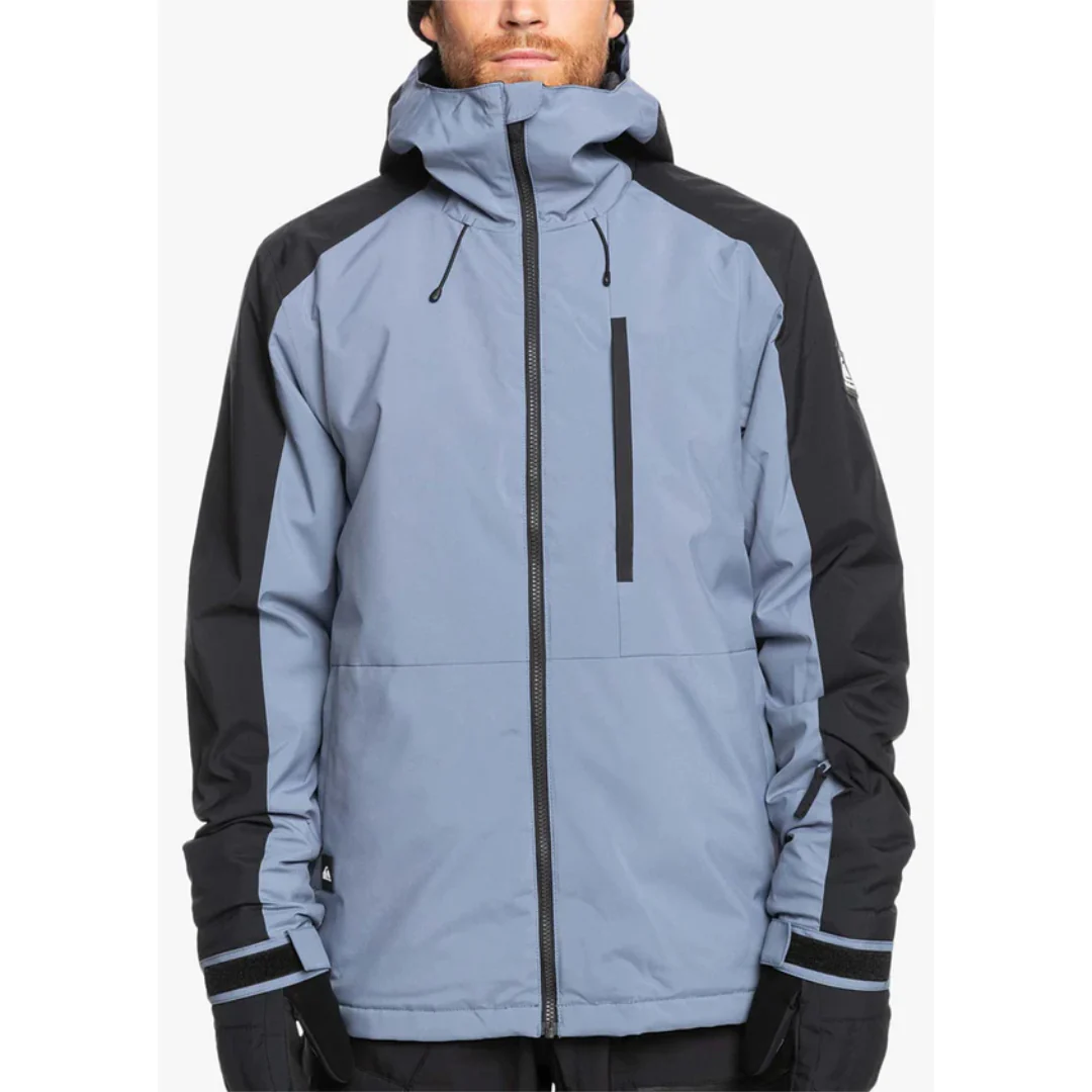 Quiksilver Men's Misson Block Jacket - Flint Stone - Image 13