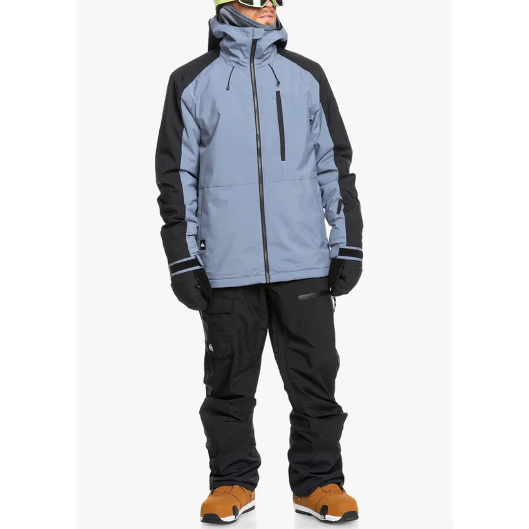 Quiksilver Men's Misson Block Jacket - Flint Stone - Image 2