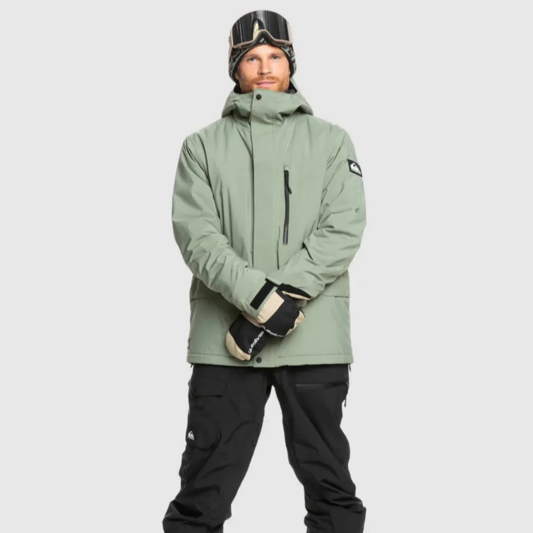 Quiksilver Men's Mission Solid Jacket - Sea Spray - Image 5