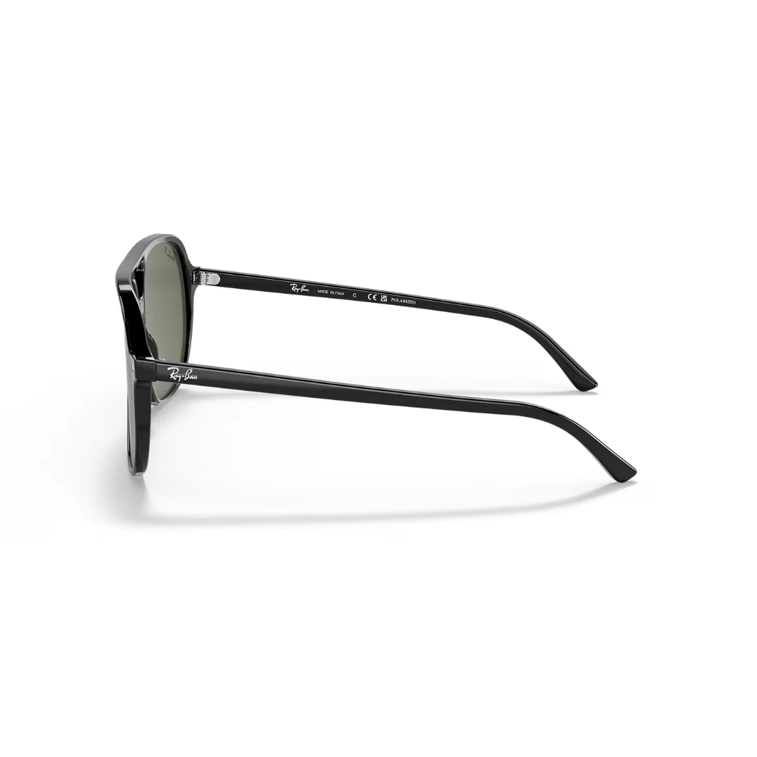 Ray Ban Bill - Unisex Sunglasses - Black, Polar Green - Image 5