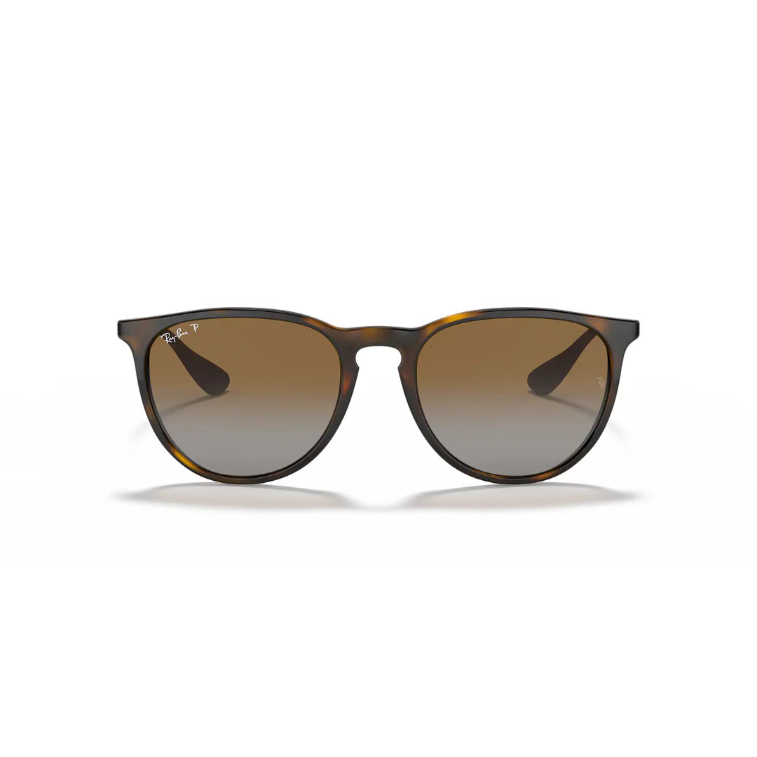 Ray Ban Erika - Unisex Sunglasses - Light Havana, Brown Polar - Image 6