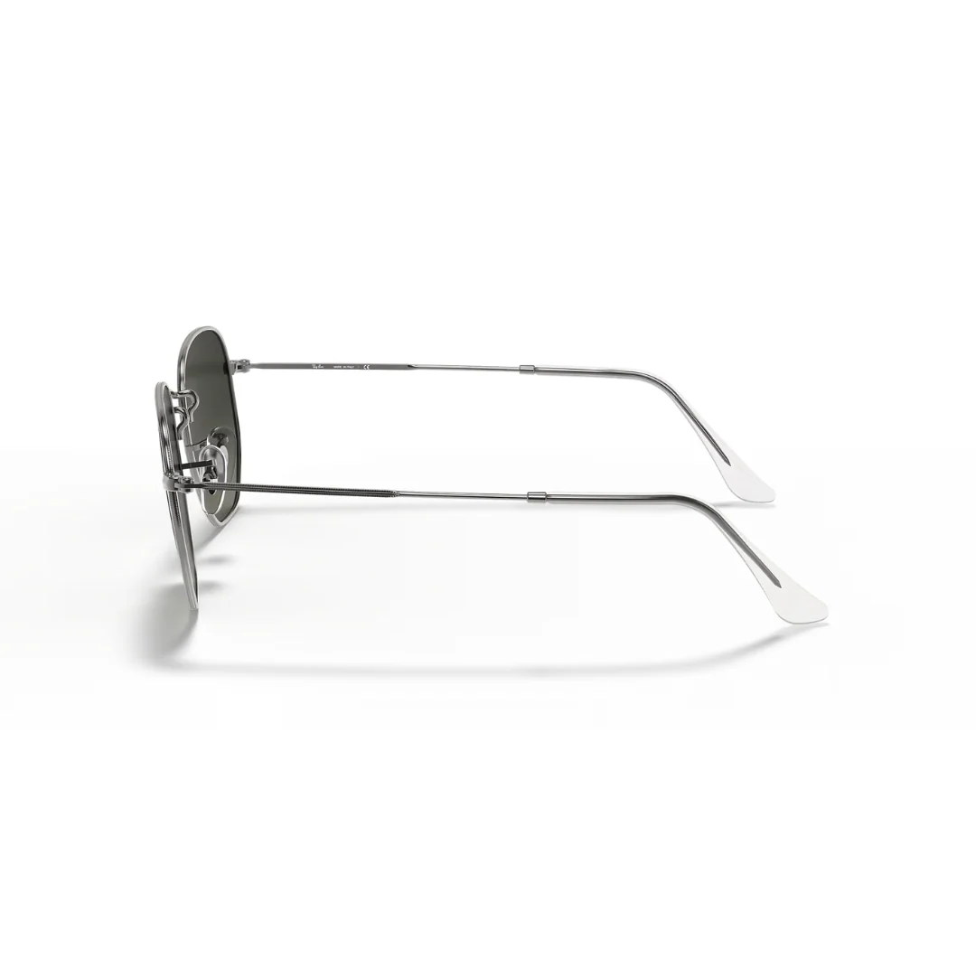 Ray Ban Hexagonal - Gunmetal, Light Grey Gradient Dark Grey - Image 5