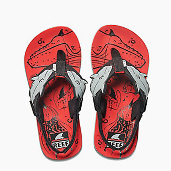 Reef Boys Infant Ahi Shark Sandals - Image 4