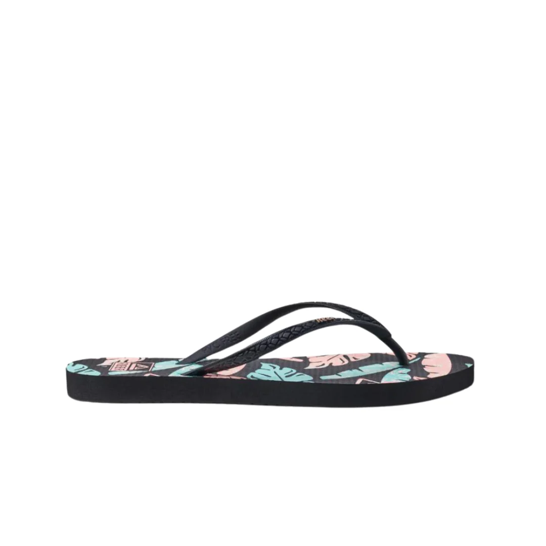 Reef Womens Seaside Prints Sandals - Neon Monstera - Image 2