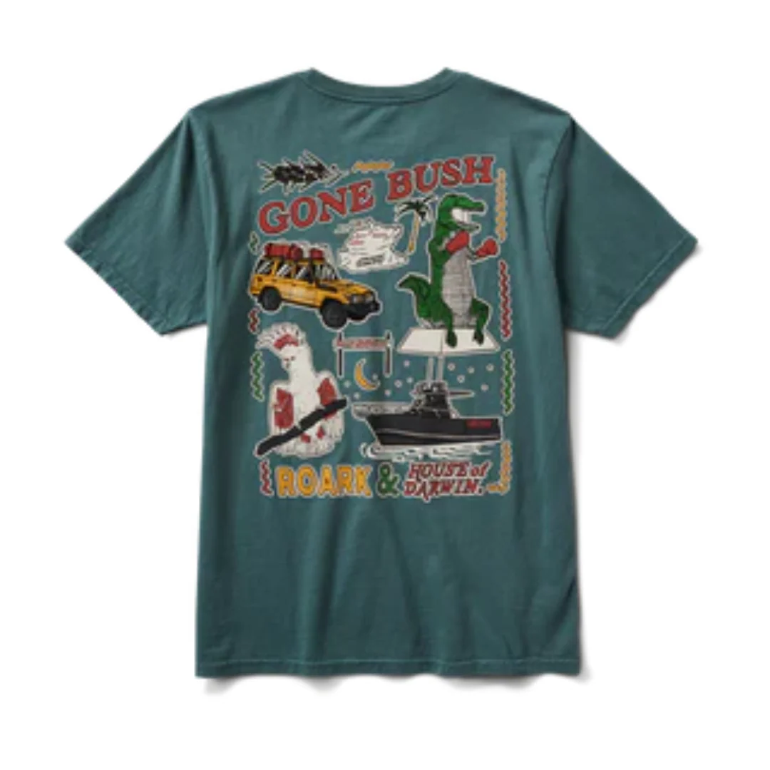 Roark Revival Men's Hod Postcard Tee