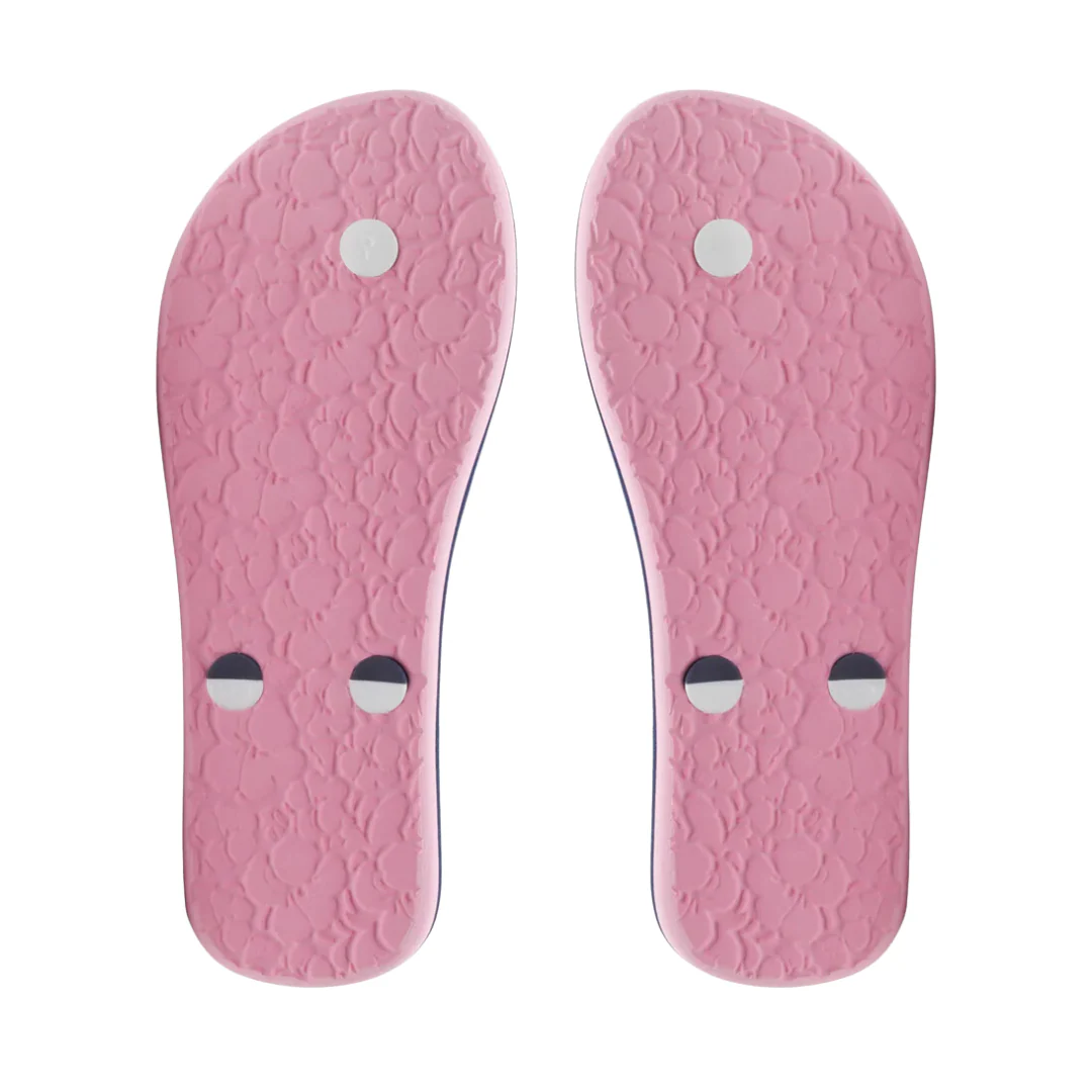 Roxy RG Tahiti VII Flip Flops - Light Navy/Pink - Image 7