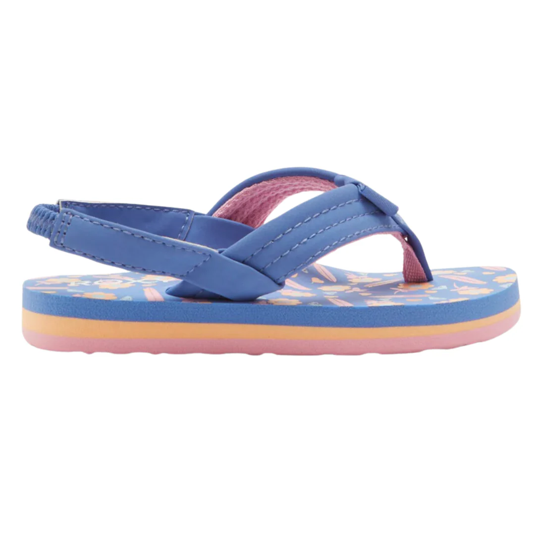 Roxy Toddler Vista Loreto Sandals - Blue/Pink - Image 2