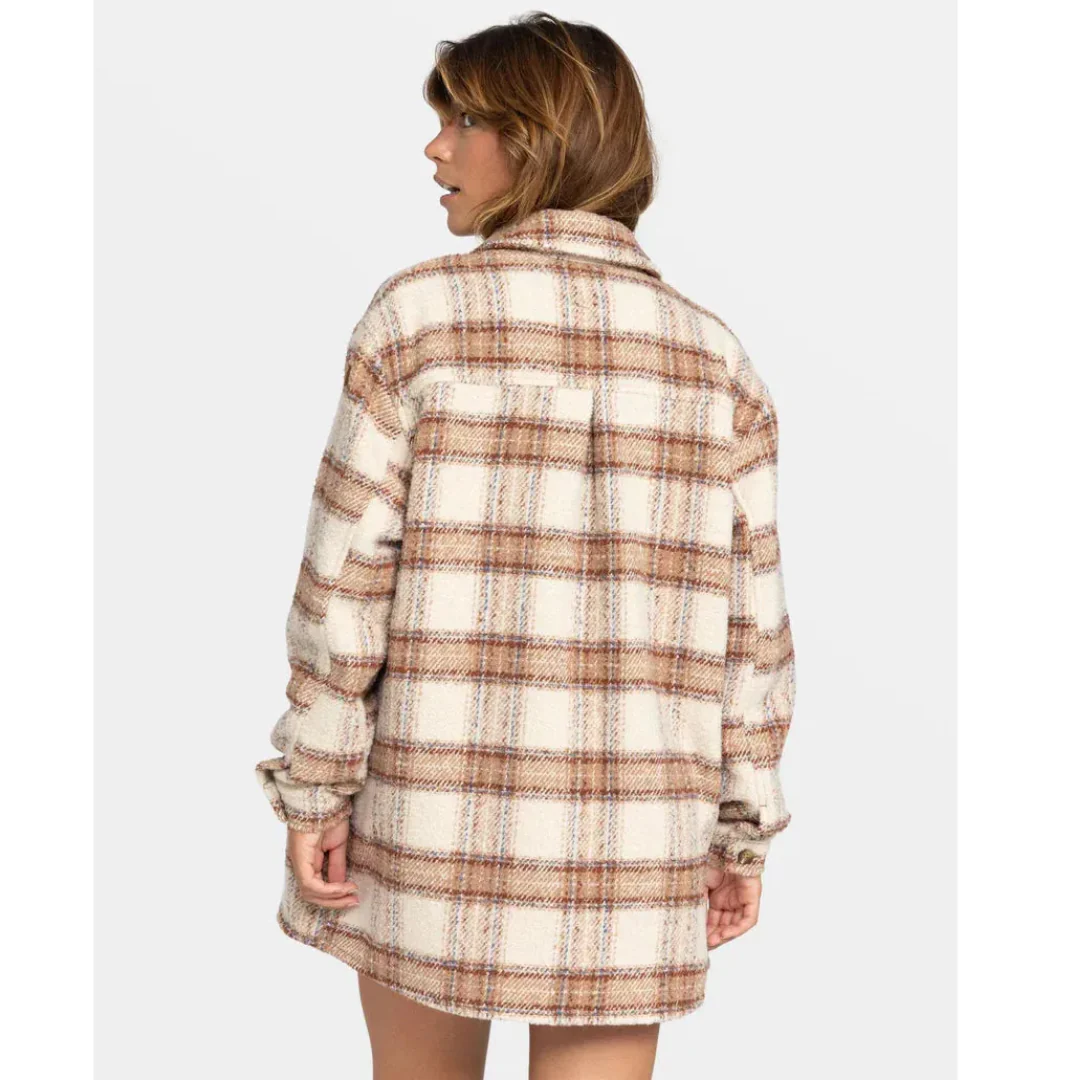 Roxy Women's Check The Swell Iiii Shacket - Image 2