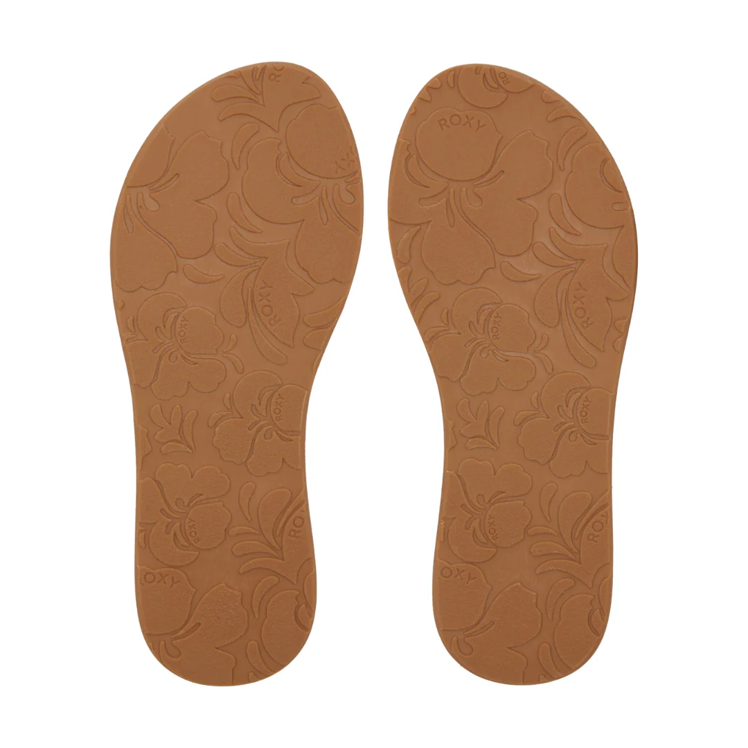 Roxy Women's Porto Motif Sandals - Tan - Image 5