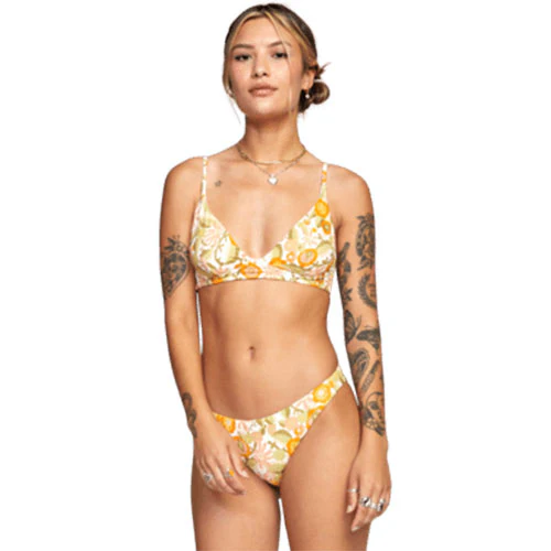 RVCA Avant Gardner High Tri Bikini Tops - Image 3