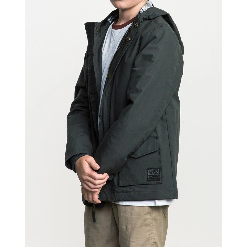 RVCA Boys Puffer Parka Jacket - Image 2