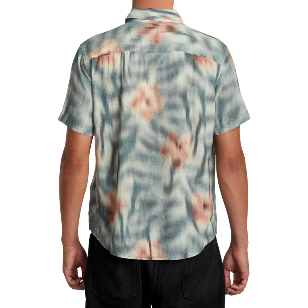 RVCA Men's Hawaii Speed Floral Short Sleeve Shirt - Image 2