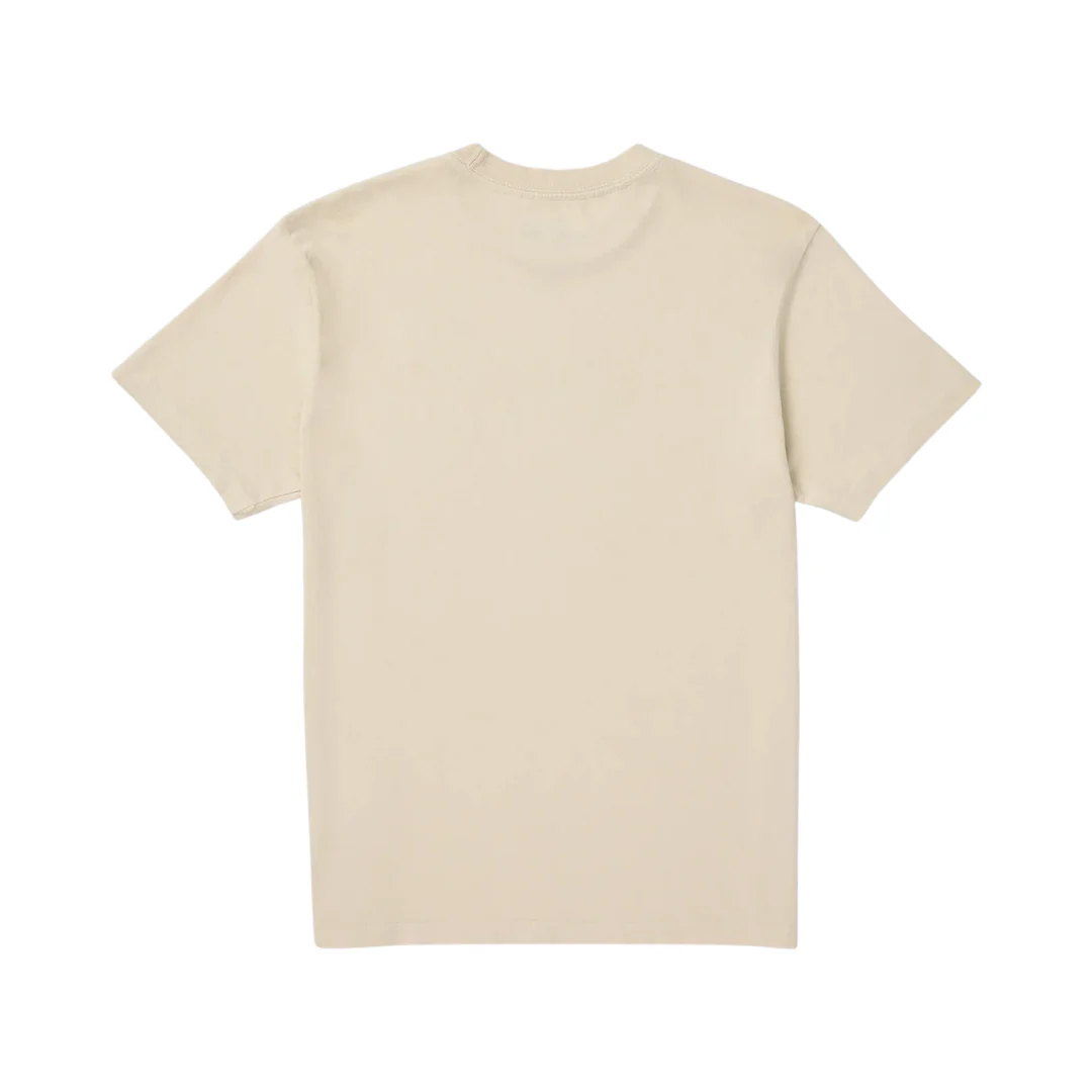 RVCA Men's Midweight Label Short Sleeve - Ceramic - Image 2