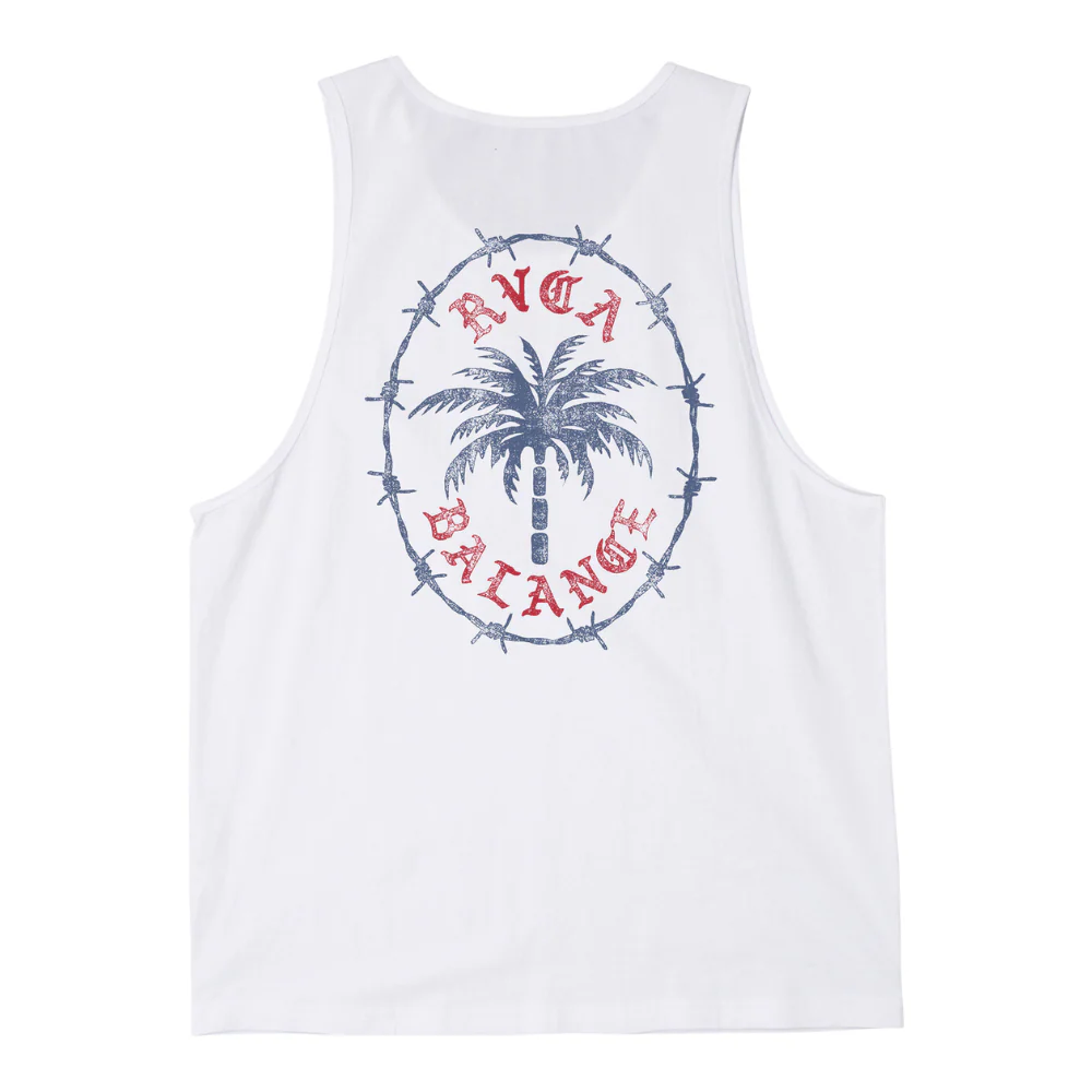 RVCA Men's Palm Wire Tank - Image 4