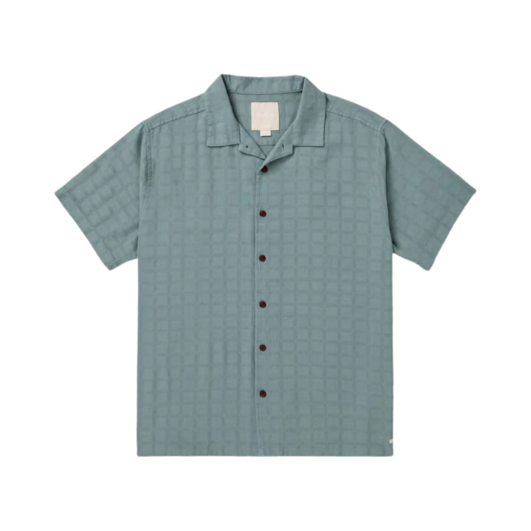 RVCA Men's Vacancy SS Button Up