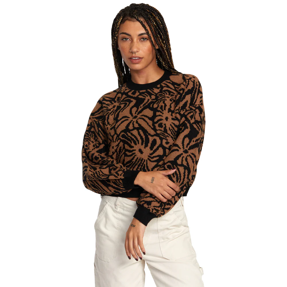 RVCA Women`s Dip In Sweater - Image 5