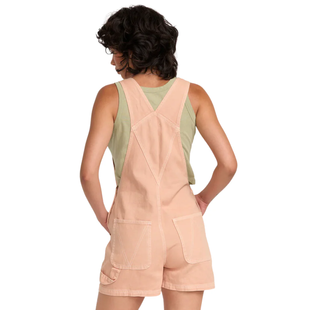 RVCA Women's Drea Overall Shorts - Image 3