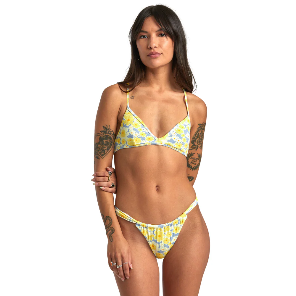 RVCA Women's Freya Wide Slide Skimpy Bottoms - Image 2
