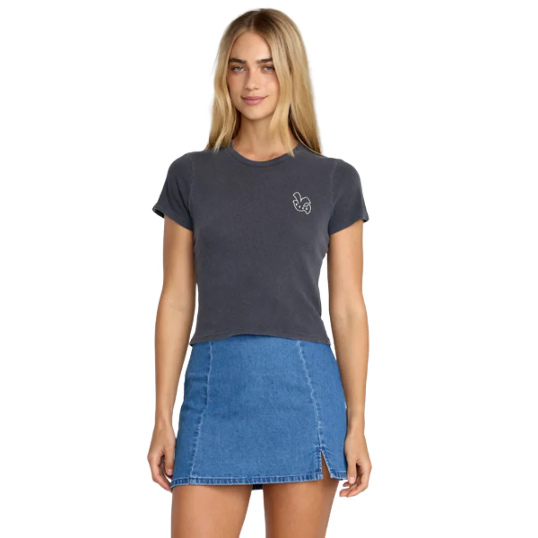 RVCA Women's Reform Skirt - Crystal Blue