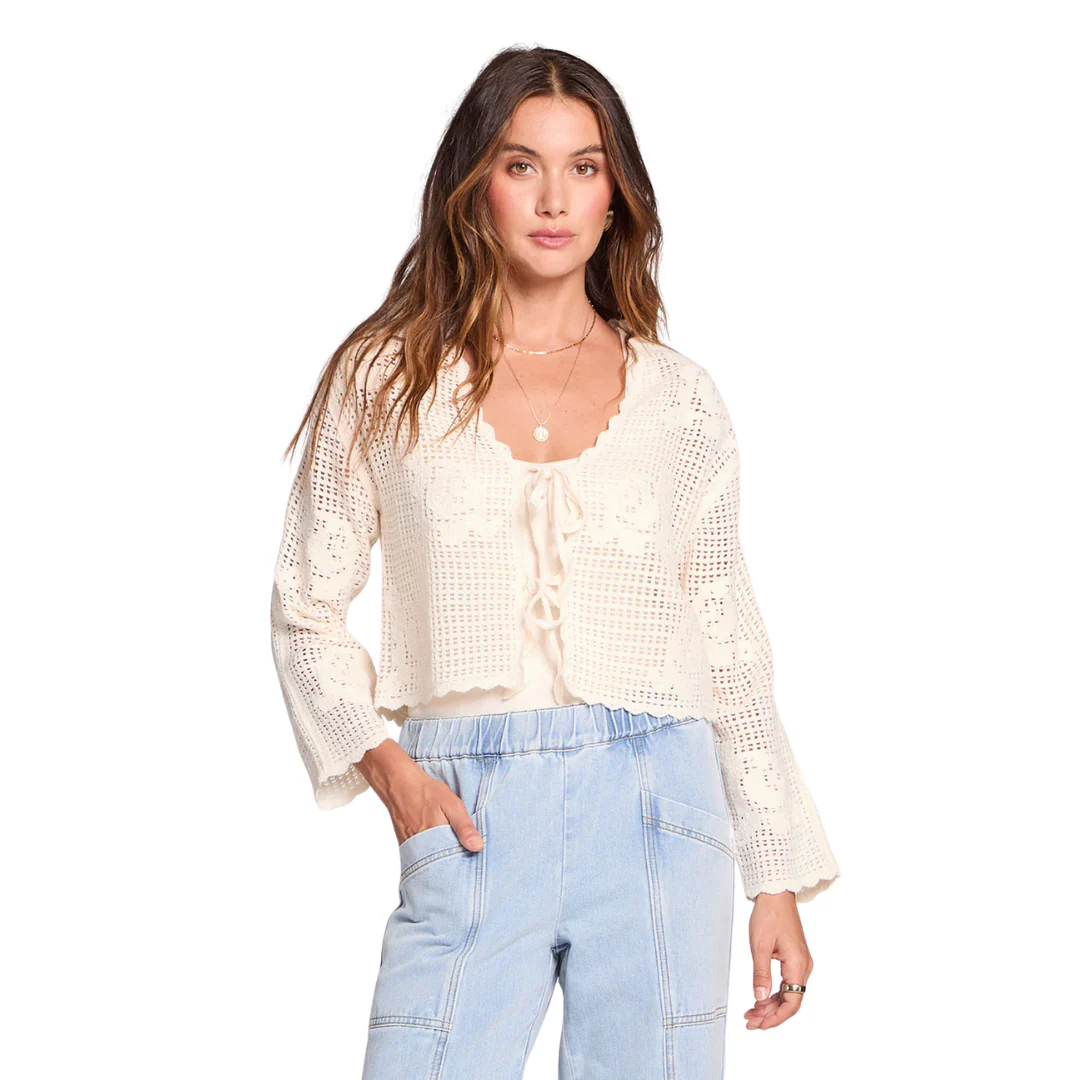 Saltwater Luxe Women's Debb Sweater - Ecru