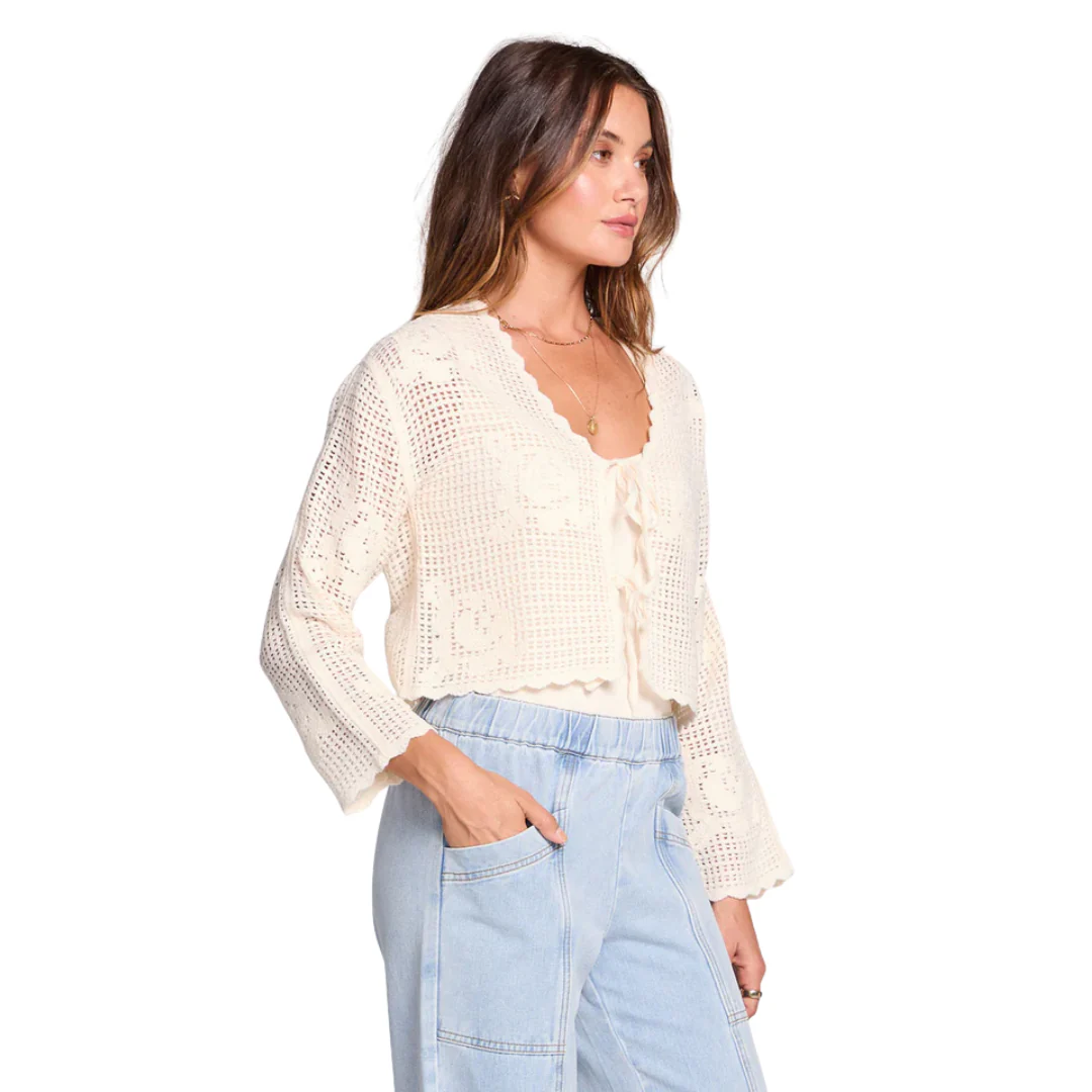 Saltwater Luxe Women's Debb Sweater - Ecru - Image 2