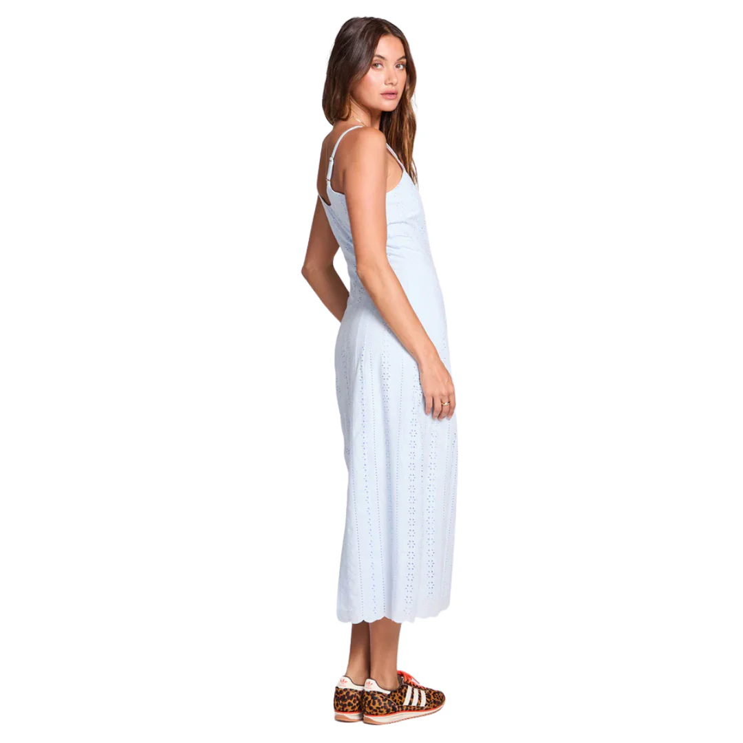 Saltwater Luxe Women's Juney Midi Dress - Sky Blue - Image 2