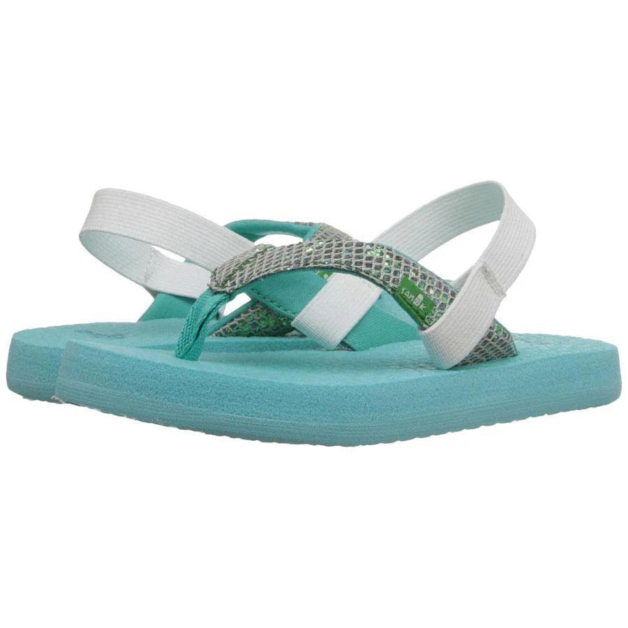 Sanuk Yoga Glitter Kids Sandals